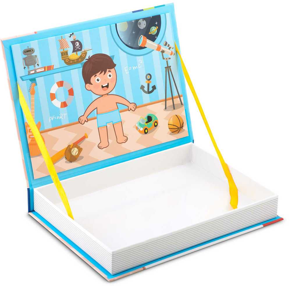 Ricokids Magnetinė dėlionių knygelė „Dress Up“ RK-770
