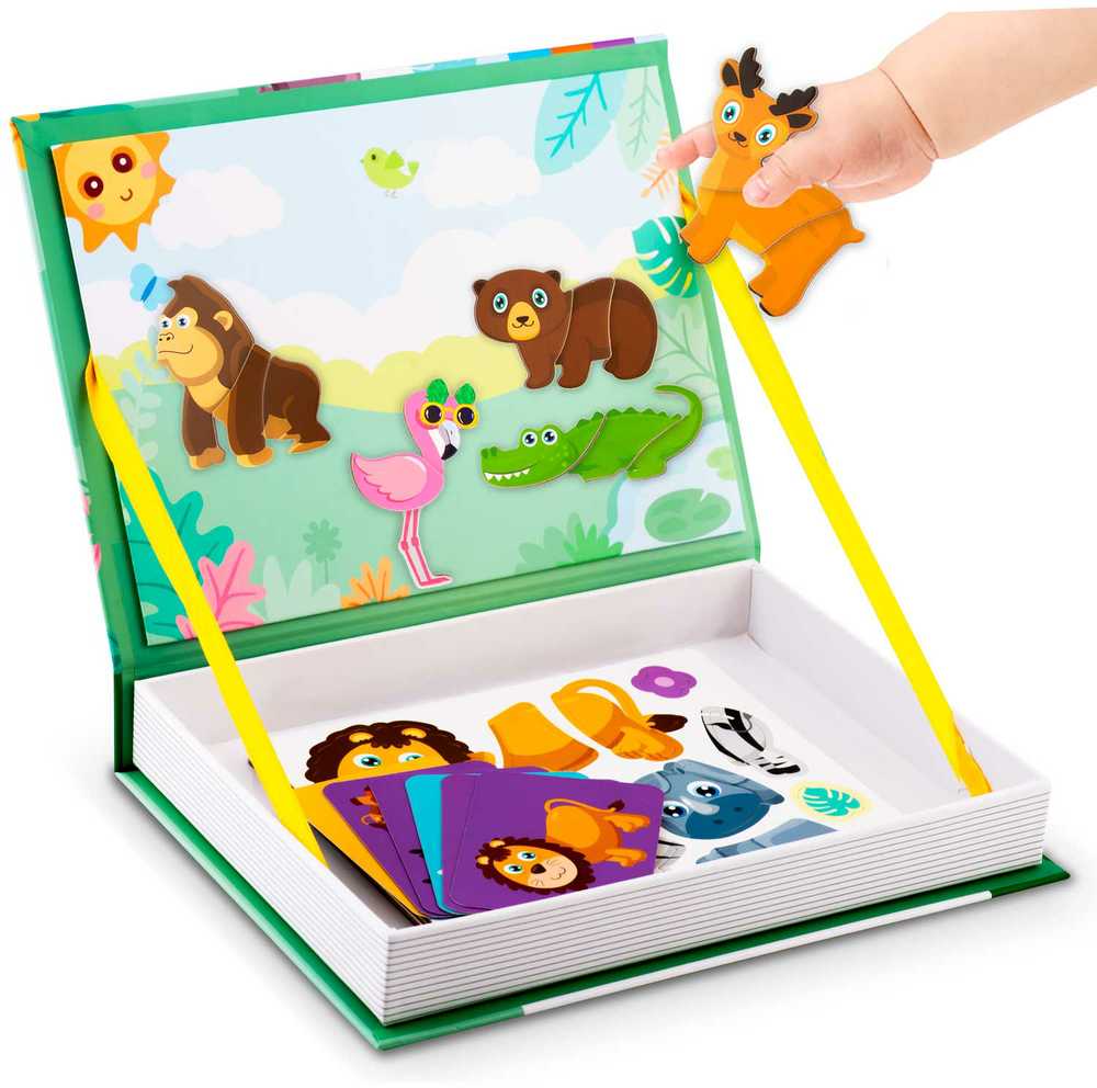 Ricokids Magnetinė dėlionė „Gyvūnai“ RK-770