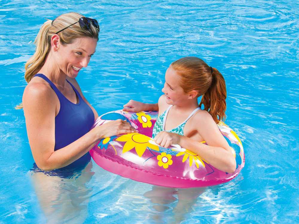 Vaikiškas plaukimo ratas 76 cm Bestway 36109