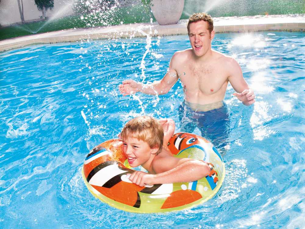 Vaikiškas plaukimo ratas 76 cm Bestway 36109
