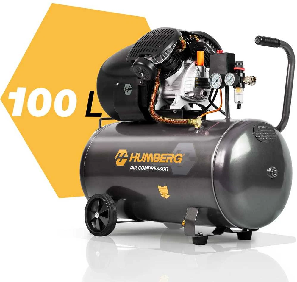 Humberg HM-257 oro kompresorius su 100 litrų baku