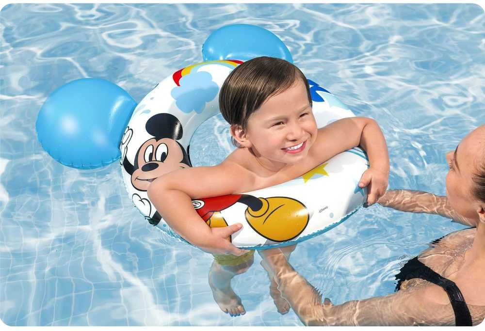 Pripučiamas ratas Bestway Mickey 9102, baltas, 760 mm