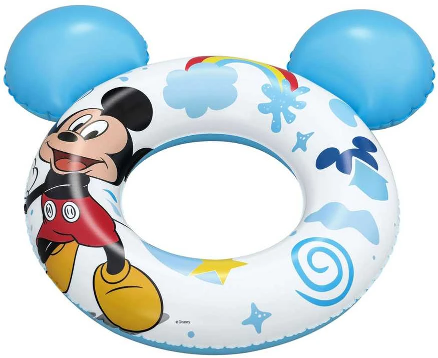 Pripučiamas ratas Bestway Mickey 9102, baltas, 760 mm