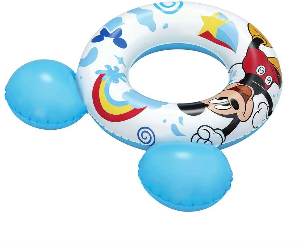 Pripučiamas ratas Bestway Mickey 9102, baltas, 760 mm