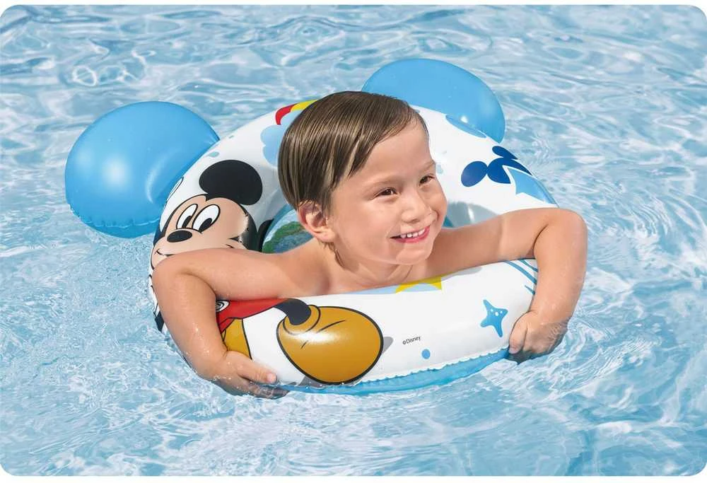 Pripučiamas ratas Bestway Mickey 9102, baltas, 760 mm