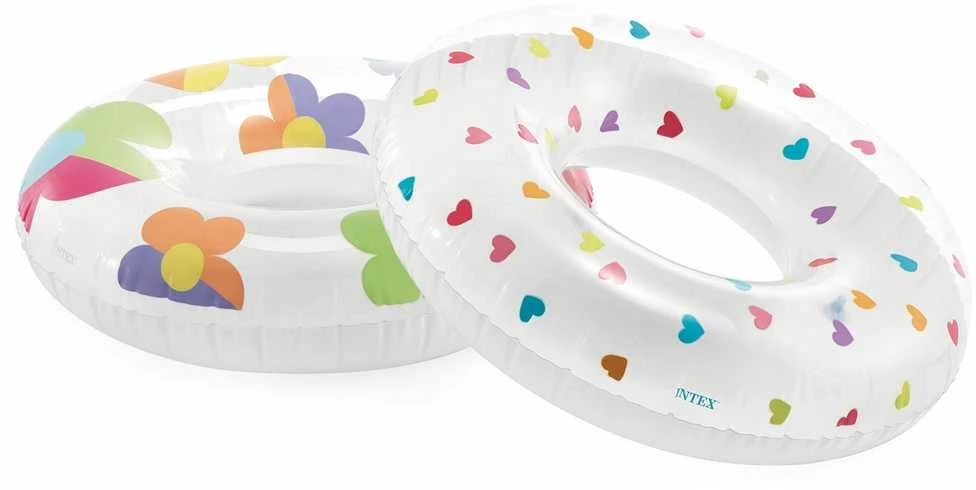 Širdies formos plaukimo ratas 81 cm INTEX 59259