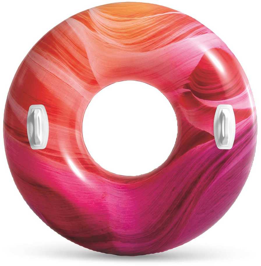 Raudonas plaukimo ratas 114 cm INTEX 56267