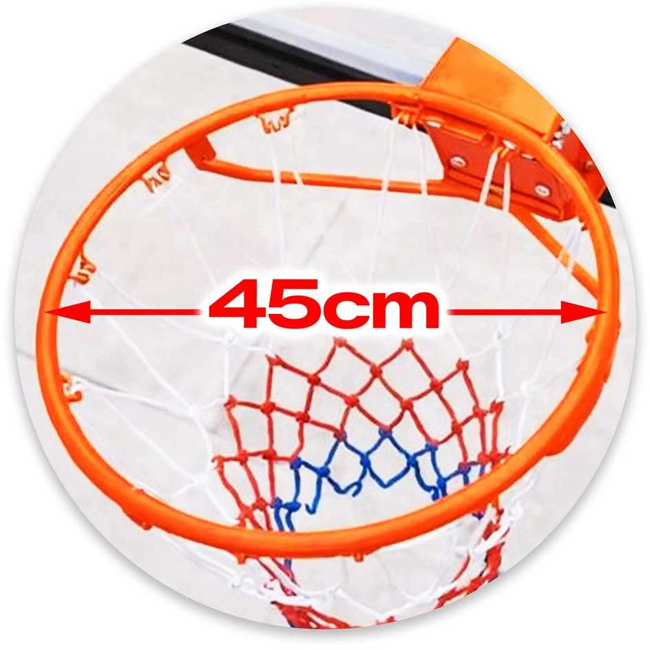 Reguliuojamas krepšinio krepšys 160-305 cm stabilus didelis Neo-Sport NS-284