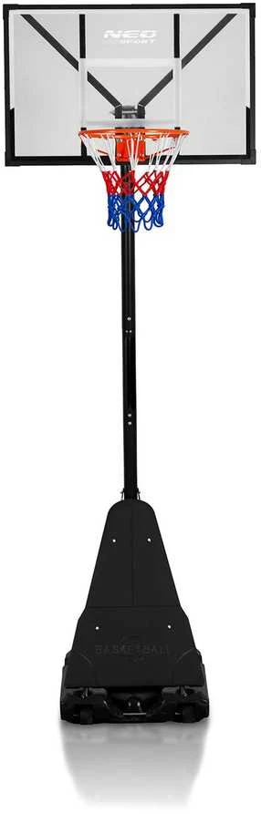 Reguliuojamas krepšinio krepšys 160-305 cm stabilus didelis Neo-Sport NS-284