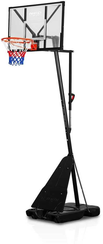 Reguliuojamas krepšinio krepšys 160-305 cm stabilus didelis Neo-Sport NS-284