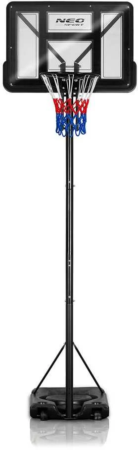 Reguliuojamas krepšinio krepšys 170-305 cm stabilus didelis Neo-Sport NS-283
