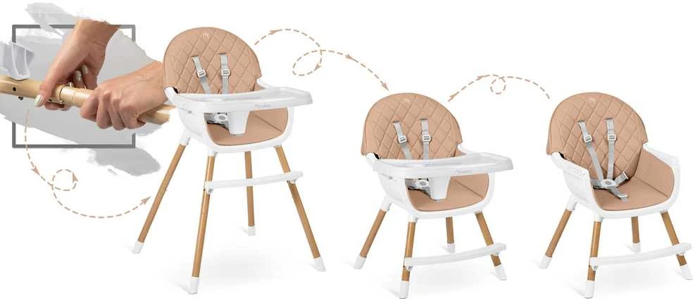 Maitinimo kėdutė Nukido Lilo 3in1