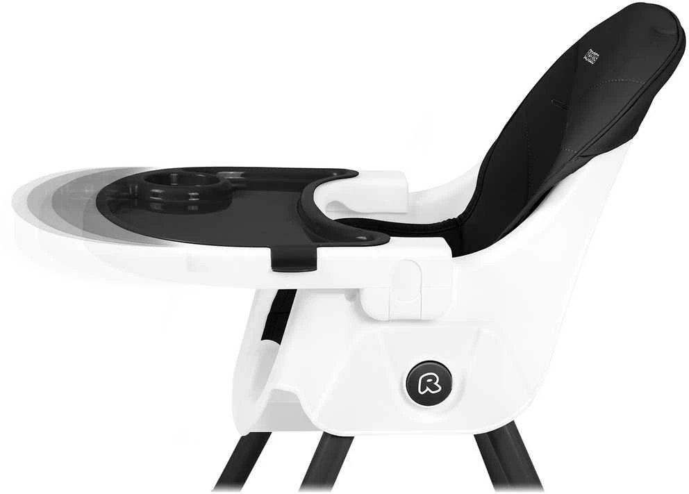 Ricokids Mani maitinimo kėdutė reguliuojama 3in 1, juoda