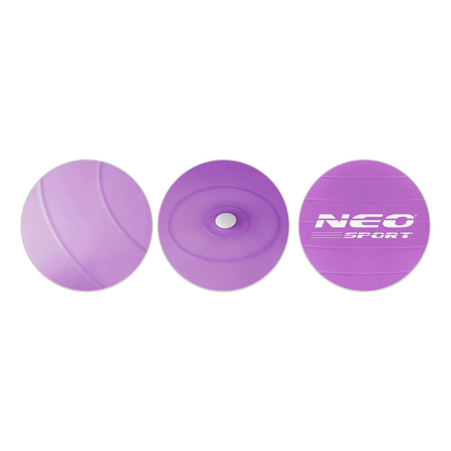 Neo-Sport Mankštos kamuolys 65 cm NS-951 violetinis