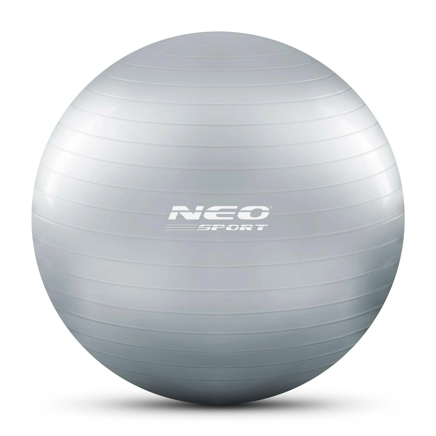 Neo-Sport Sidabrinis pilateso kamuolys 75 cm NS-952