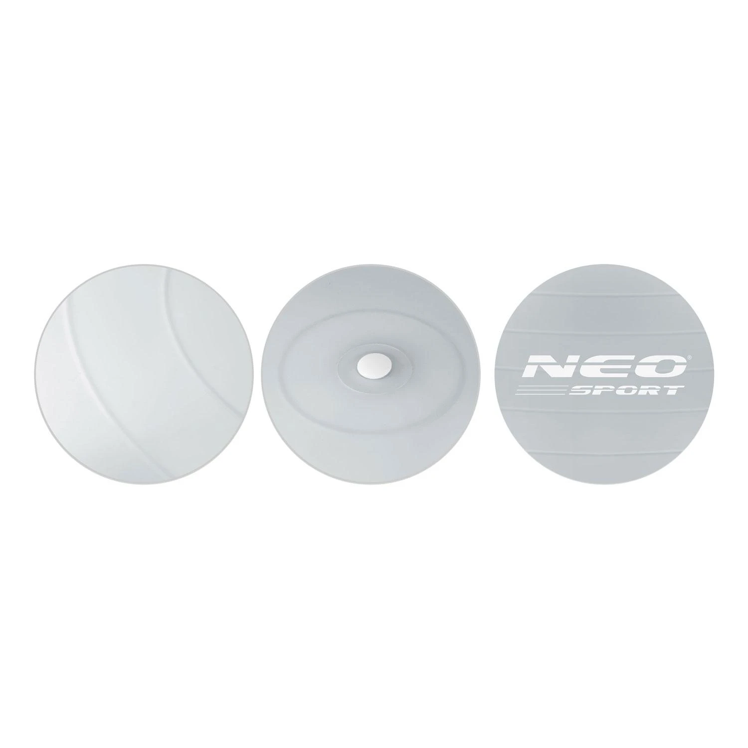 Neo-Sport Sidabrinis pilateso kamuolys 75 cm NS-952
