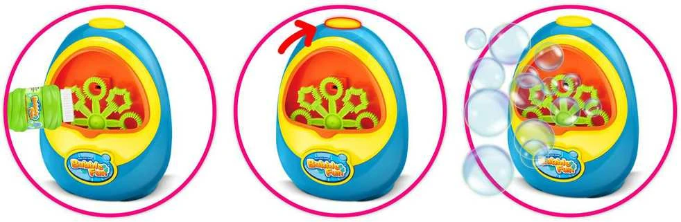 Ricokids RK-903 burbulų mašina