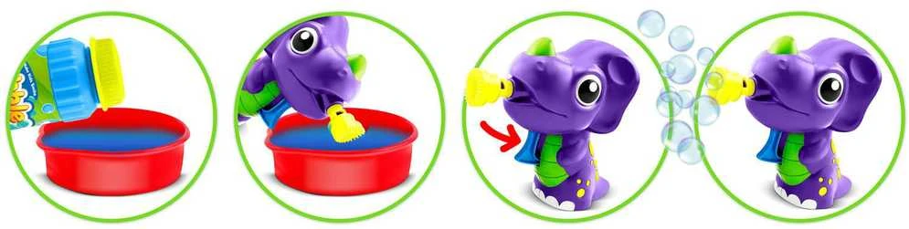 Ricokids RK-905 triceratops burbulų mašina