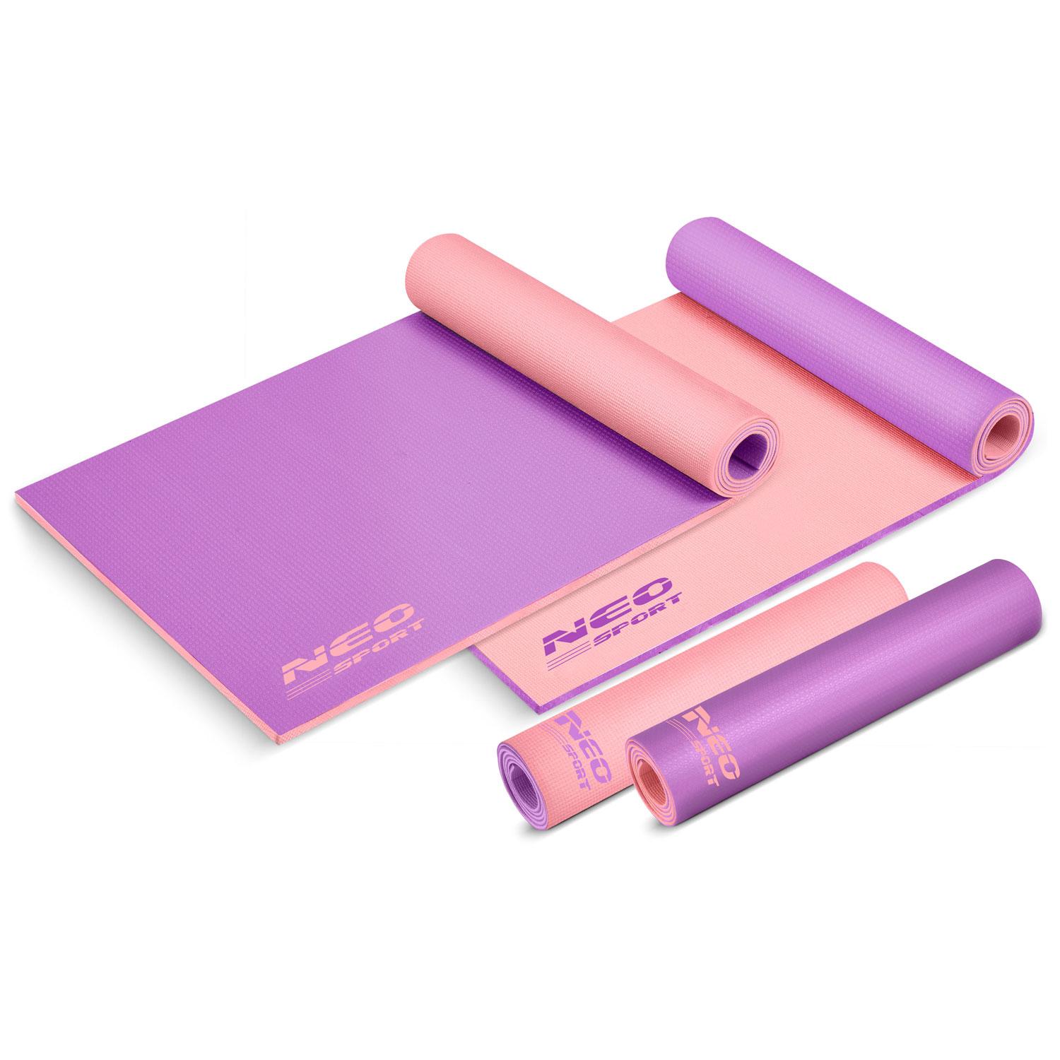 Mankštos kilimėlis 173 x 61 x 0,6 cm Neo-Sport - 19203 violetinė-rožinė