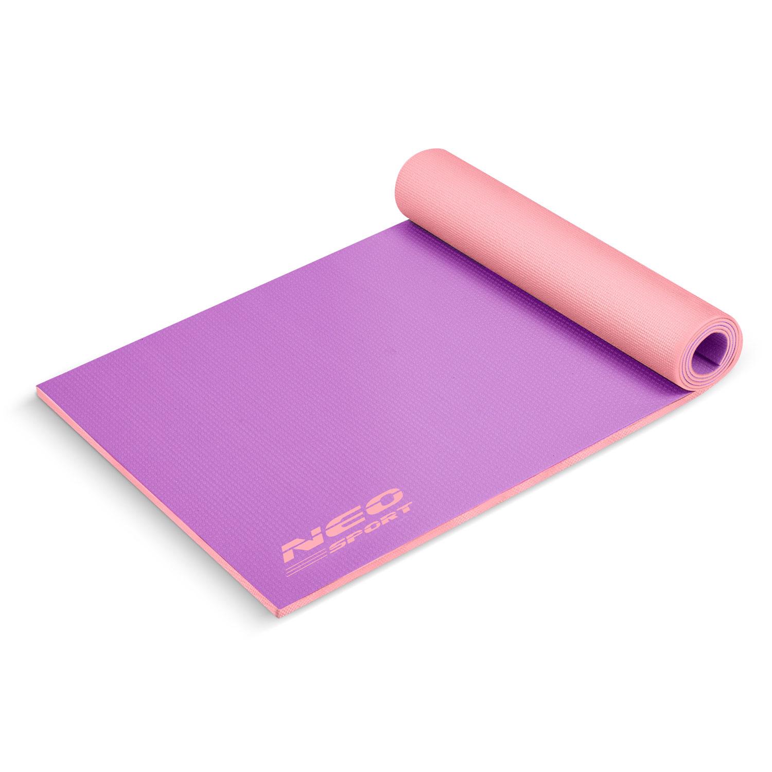 Mankštos kilimėlis 173 x 61 x 0,6 cm Neo-Sport - 19203 violetinė-rožinė