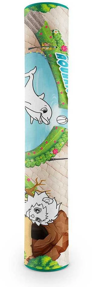 Ricokids RK-344 sulankstomas putplasčio piešimo kilimėlis 120 x 90 x 0,3 cm