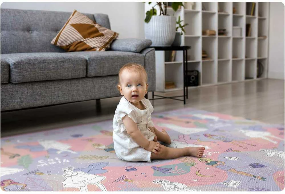 Ricokids RK-343 sulankstoma putų piešimo lenta 200 x 120 x 0,3 cm