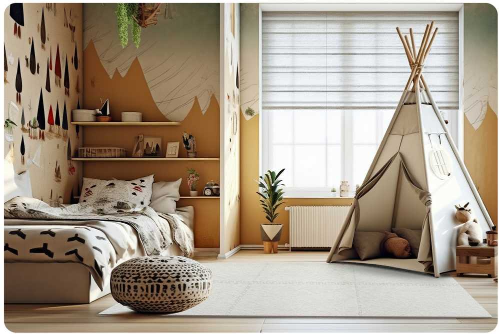 Dėlionės kilimėlis iš porolono 180 x 120 cm Massido 6 vnt