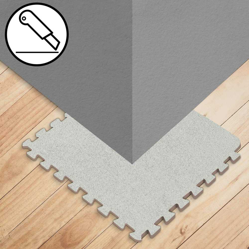 Dėlionės kilimėlis iš porolono 180 x 120 cm Massido 6 vnt