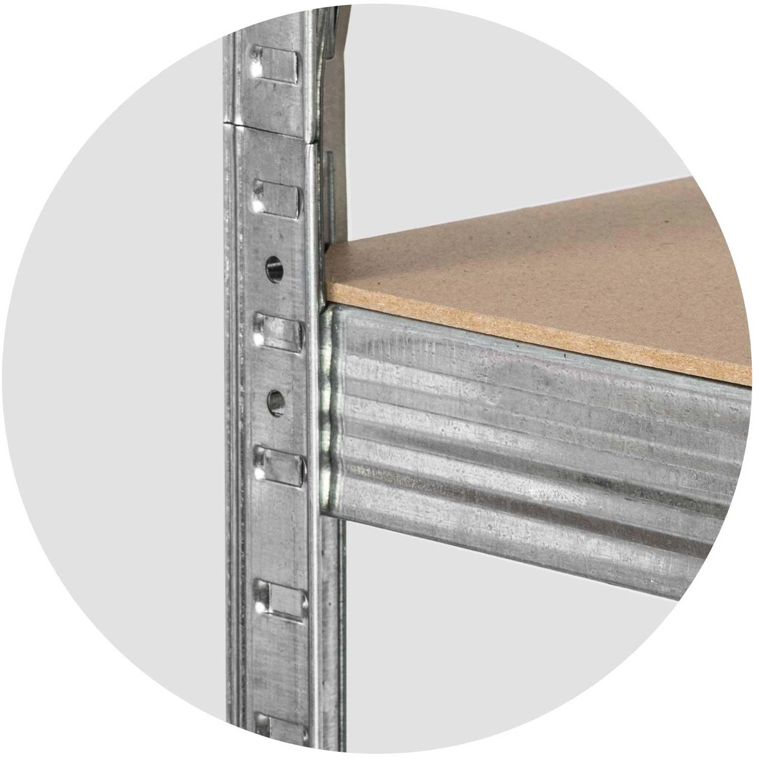 Humberg metalinis stelažas 2in1, 150x75x30cm (HR-810)