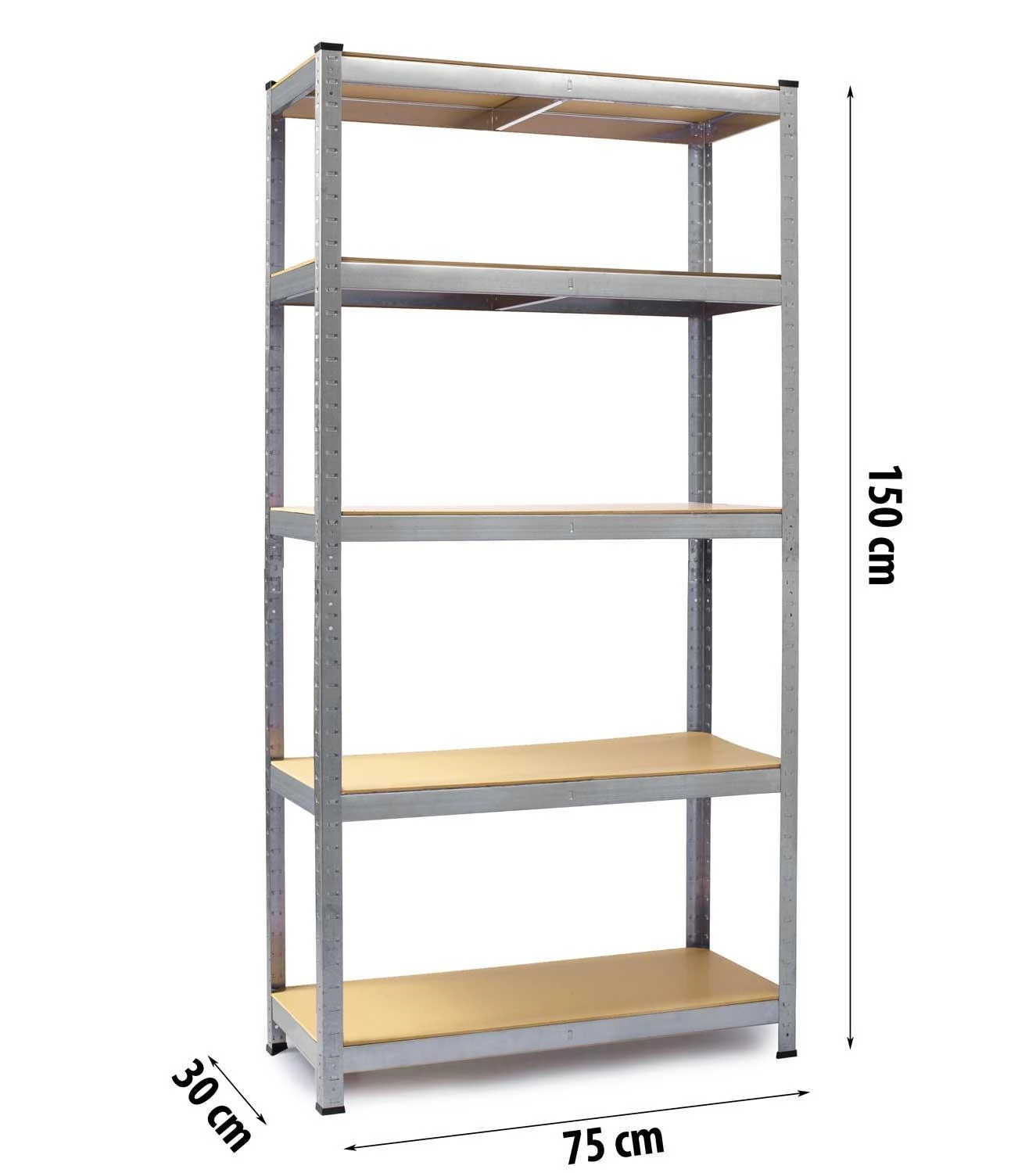 Humberg metalinis stelažas 2in1, 150x75x30cm (HR-810)