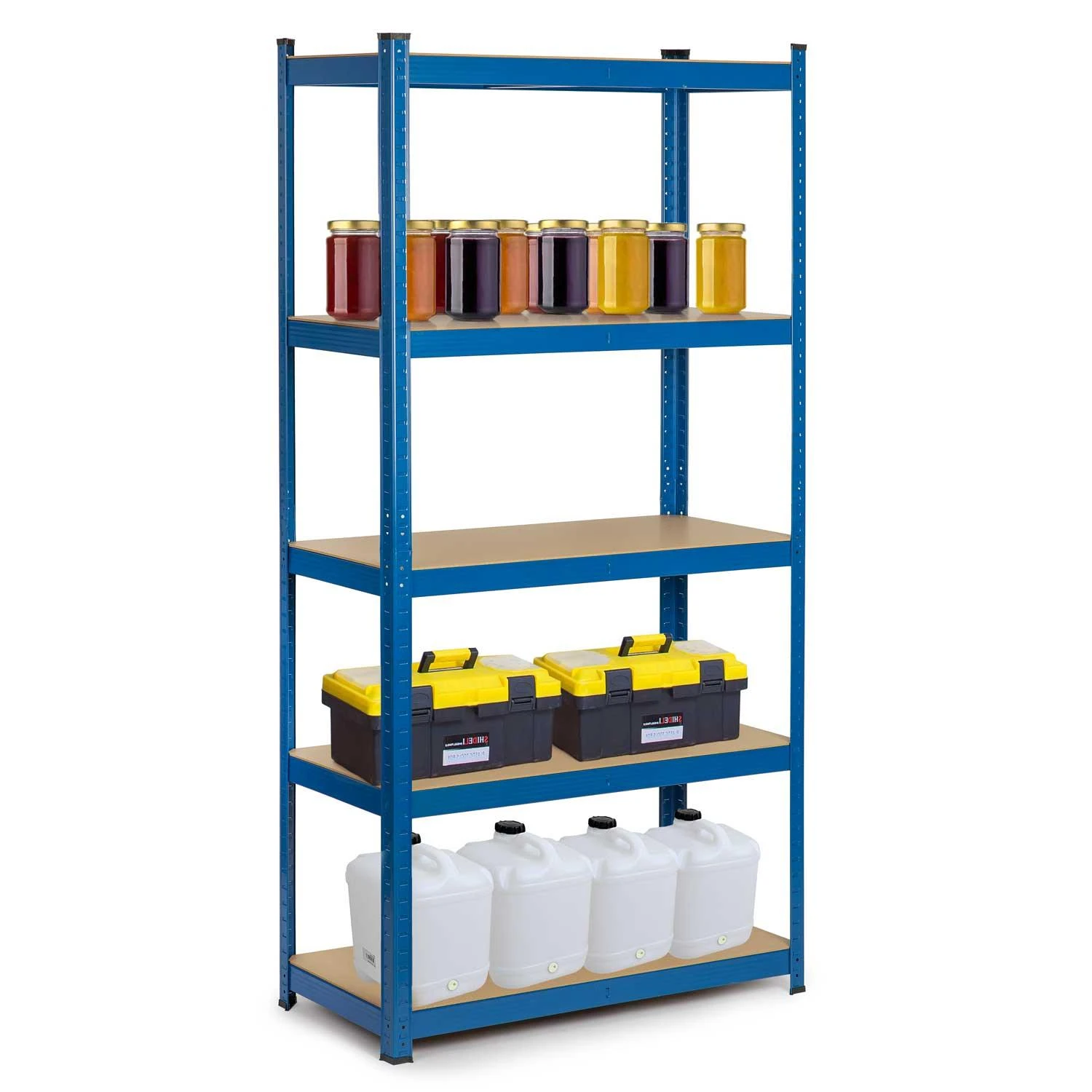 Metalinė sandėliavimo lentyna Humberg 180 x 90 x 30 cm, modelis 4845