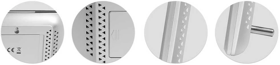 Baldr Orai stotis su ekranu BD-910, balta