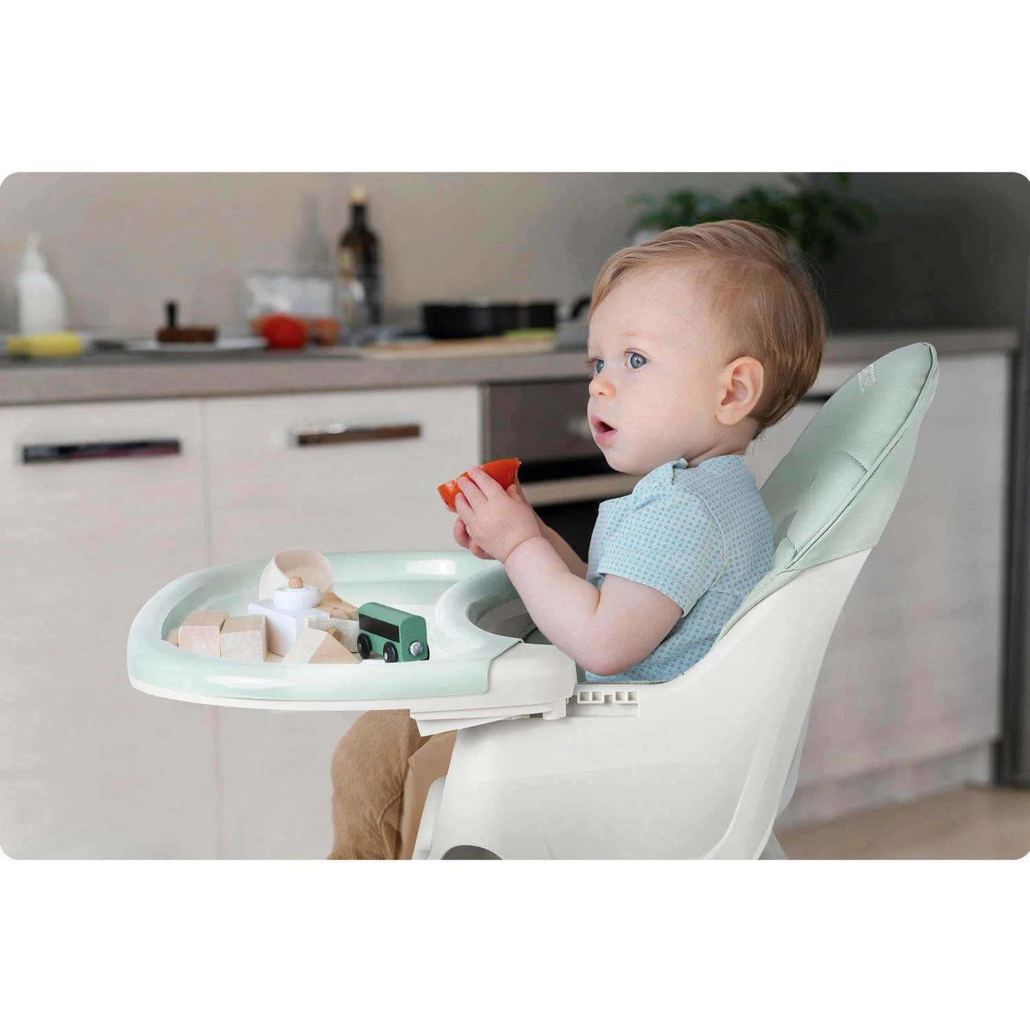Maitinimo kėdutė Ricokids Milo, žalia