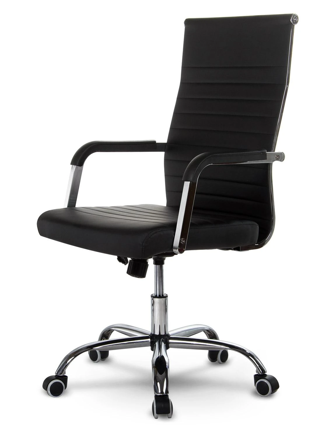 Sofotel Moderni biuro kėdė, ergonomiškas dizainas, juoda vadovo kėdė, pasukama kėdė, patogi darbo kėdė