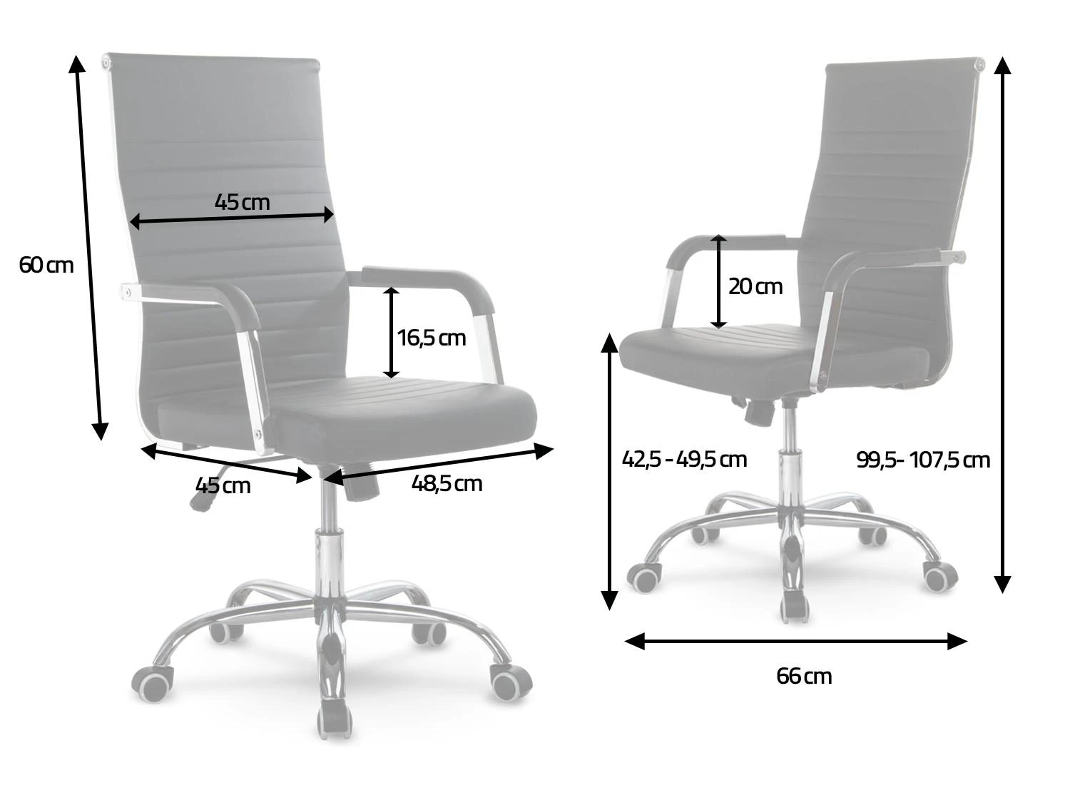 Sofotel Moderni biuro kėdė, ergonomiškas dizainas, juoda vadovo kėdė, pasukama kėdė, patogi darbo kėdė