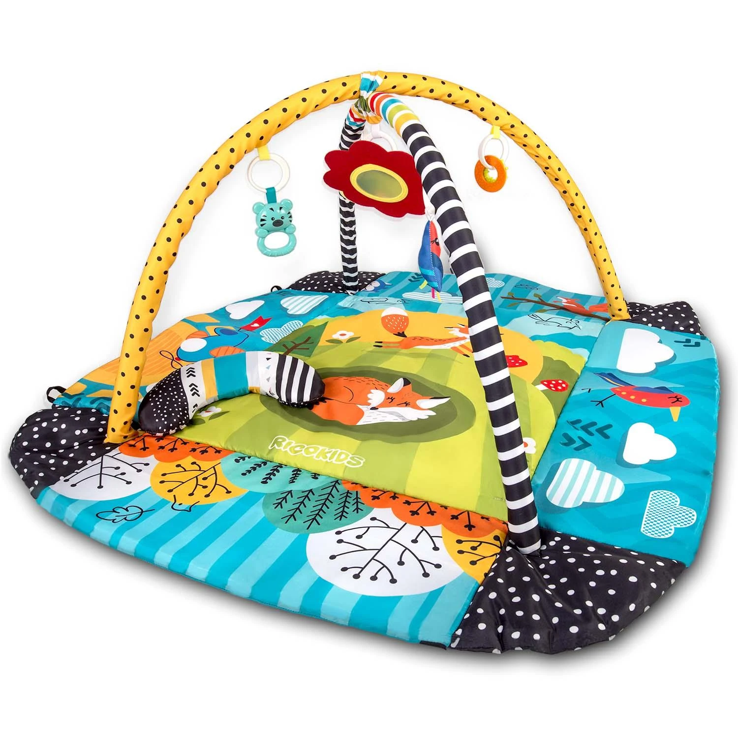 Lavinamasis kilimėlis 110 x 100 cm Lisek Ricokids