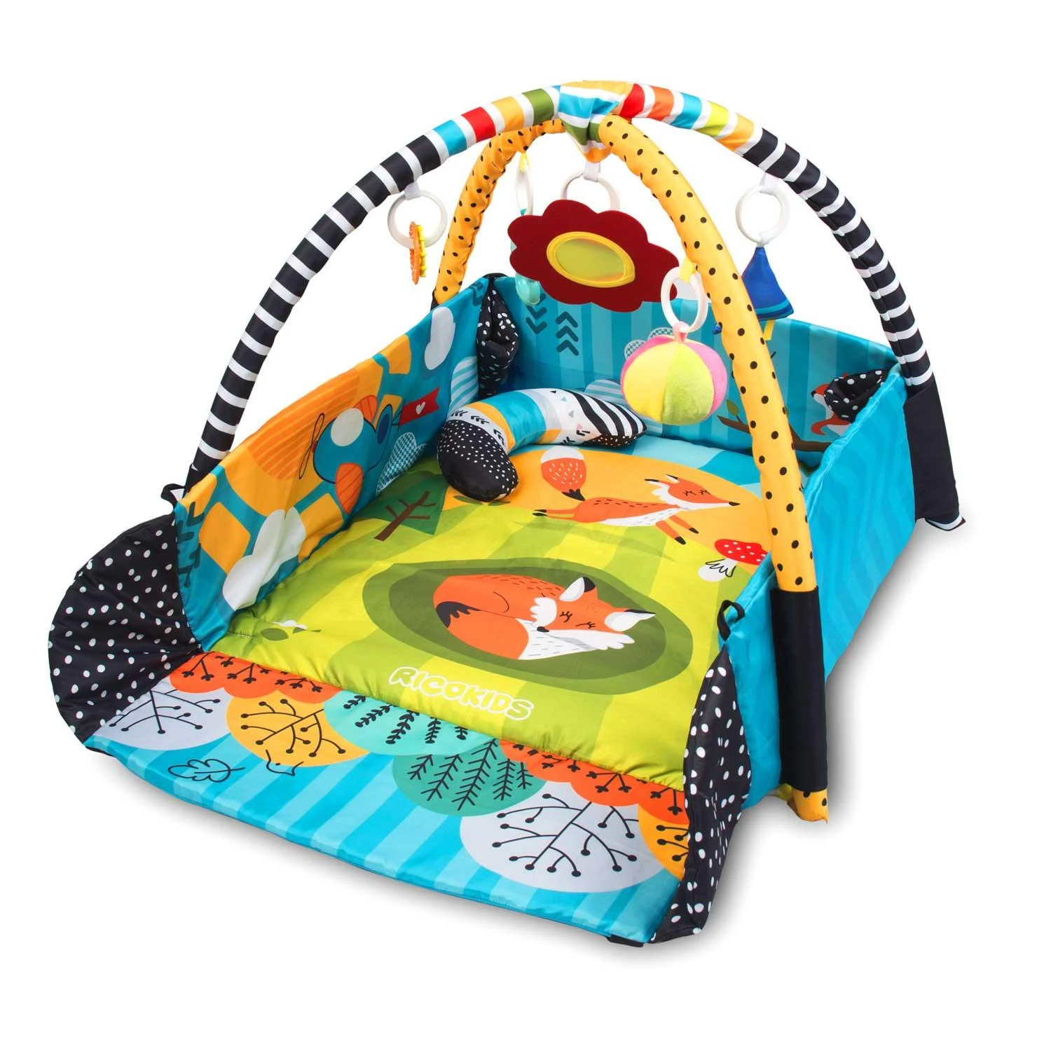 Lavinamasis kilimėlis 110 x 100 cm Lisek Ricokids