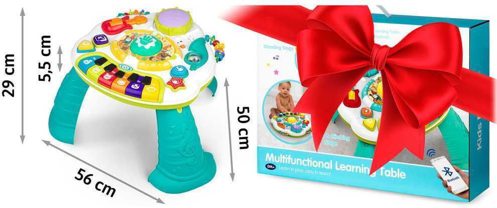 Ricokids Muzikinis edukacinis staliukas BT RK-812