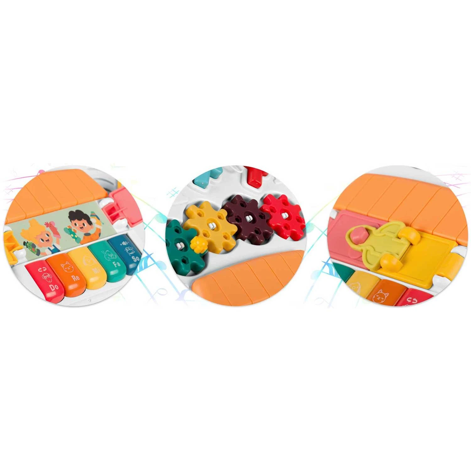 Ricokids 782000 mokomasis stalas su muzika ir garsais