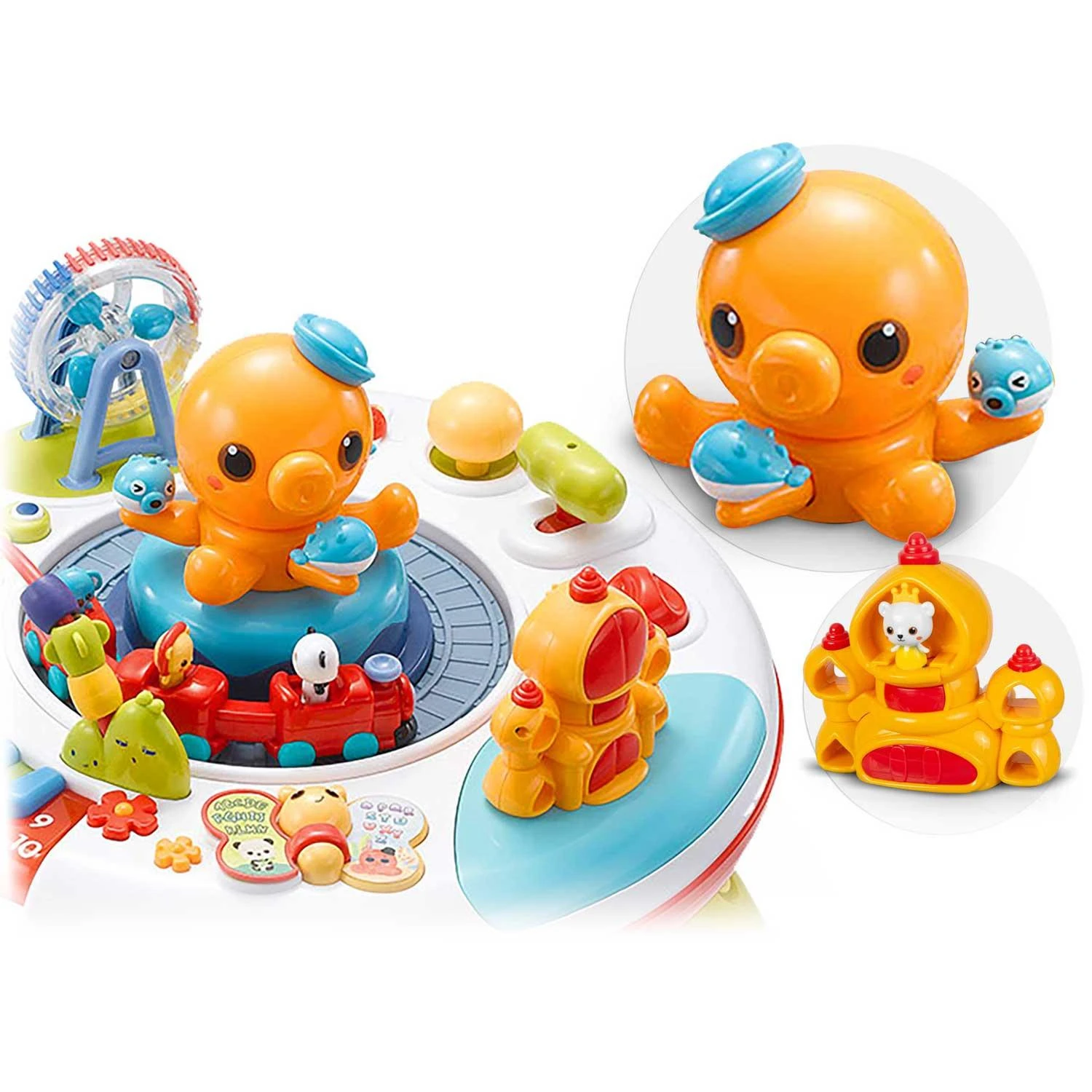 Mokomasis stalas su muzika ir garsais Ricokids 781800