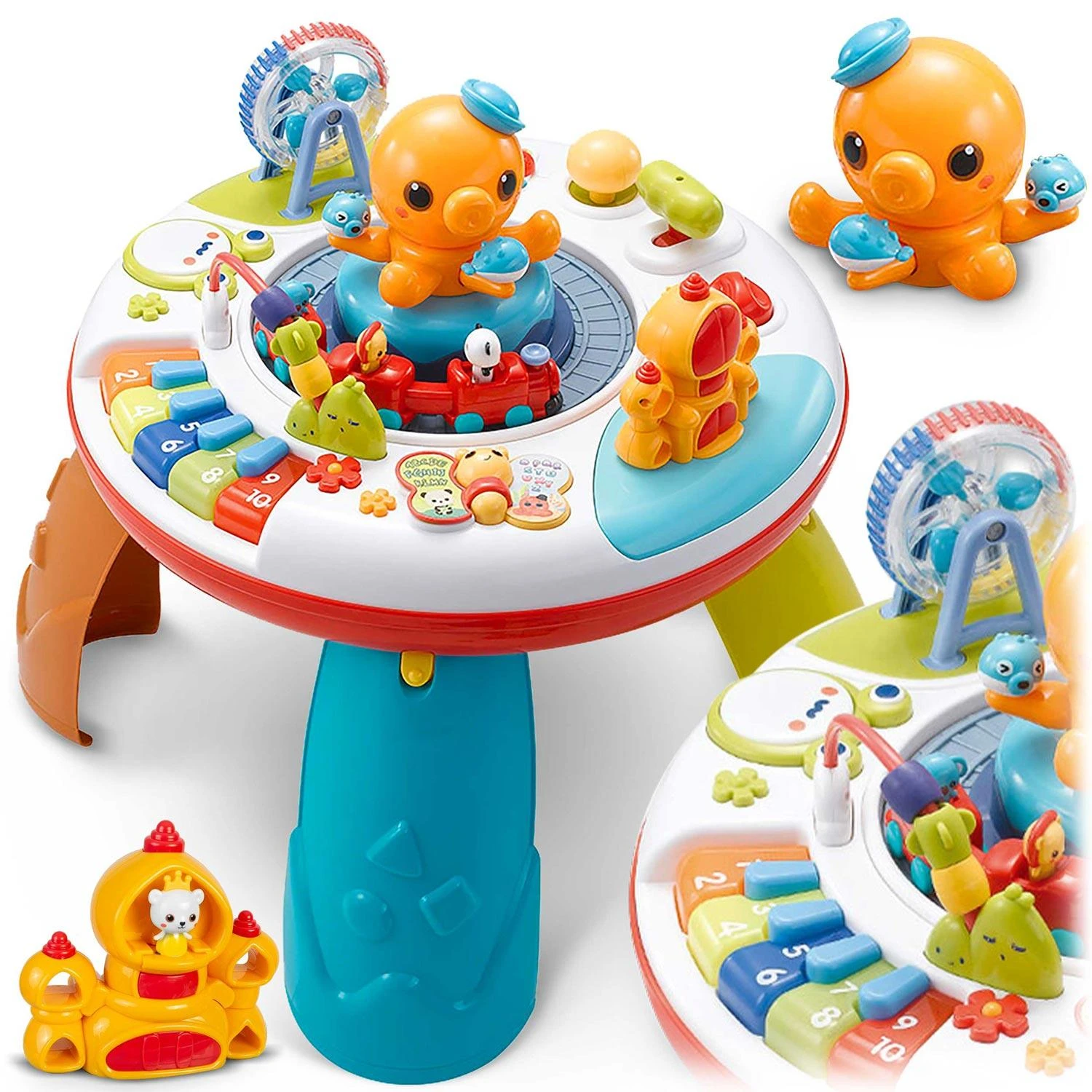 Mokomasis stalas su muzika ir garsais Ricokids 781800