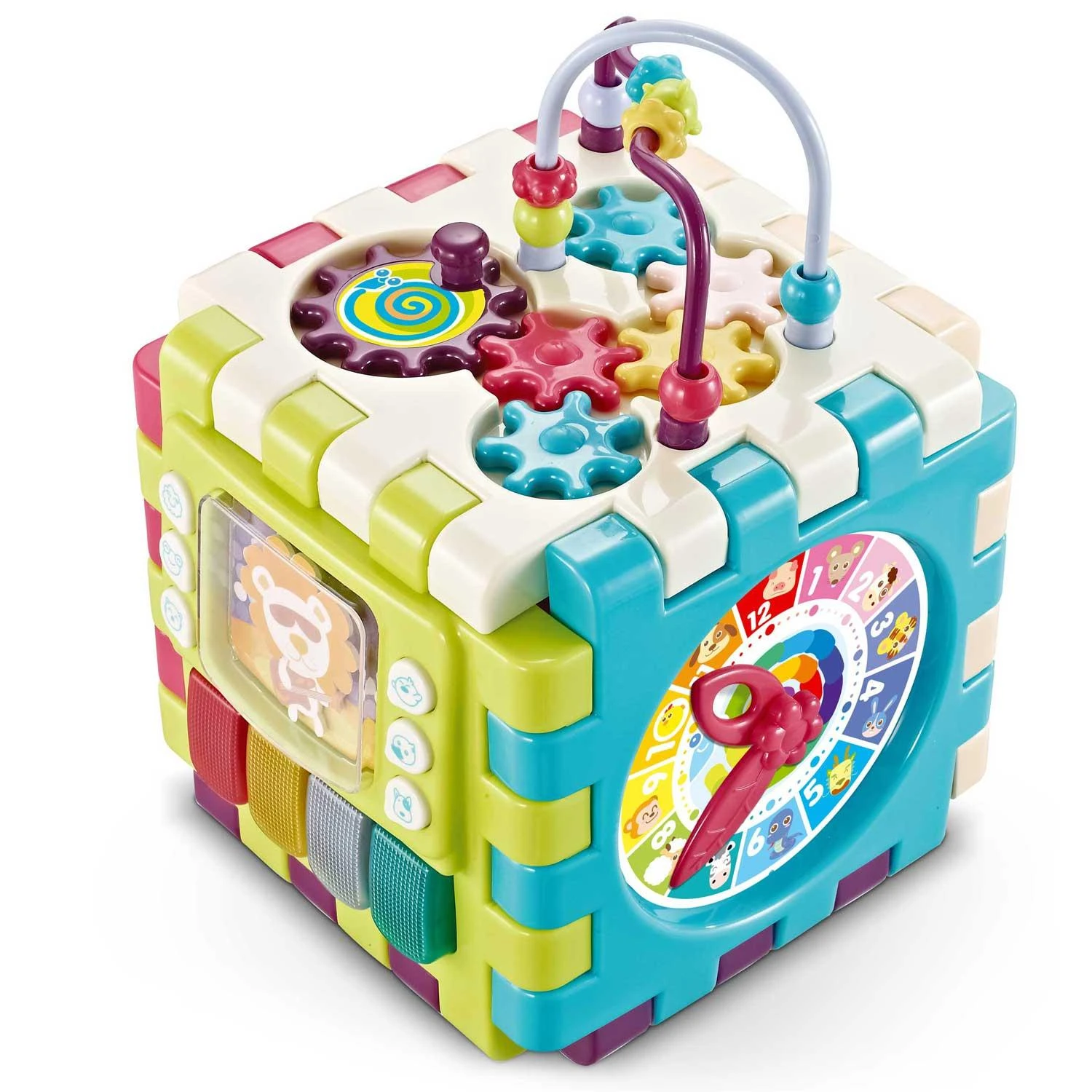 Edukacinis žaislas kubas su melodija Ricokids 781700