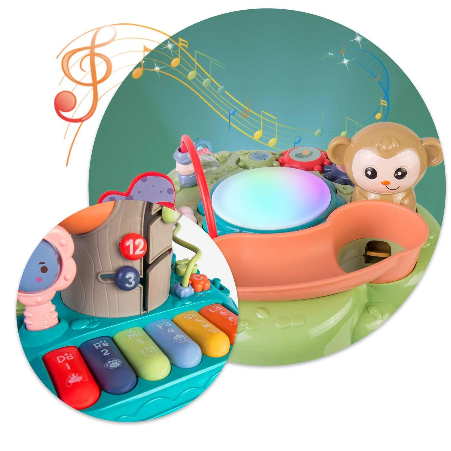Lavinamasis muzikinis žaislas Medis, Ricokids 781600