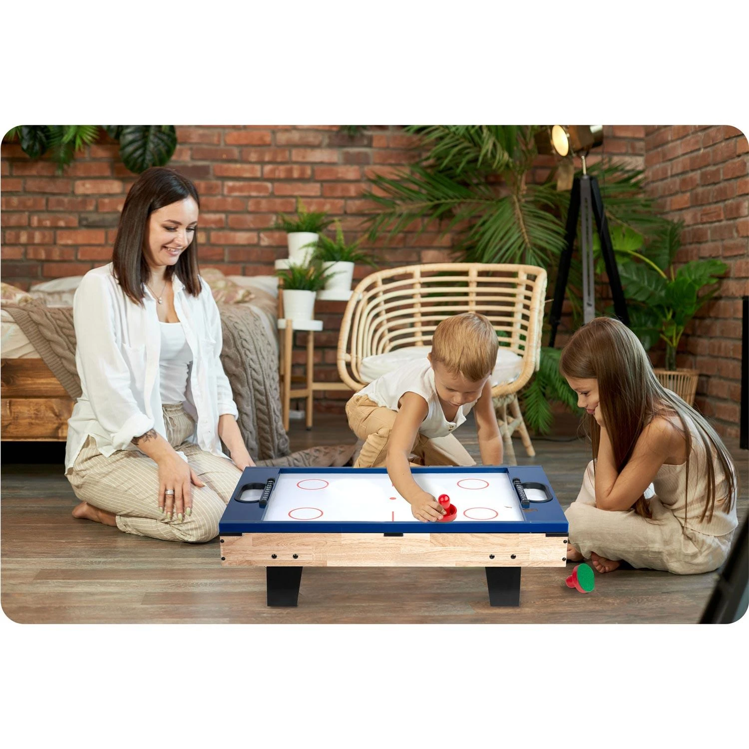 Kelių žaidimų stalas 4in1 Neo Sport NS-800 80x43x30cm medinis