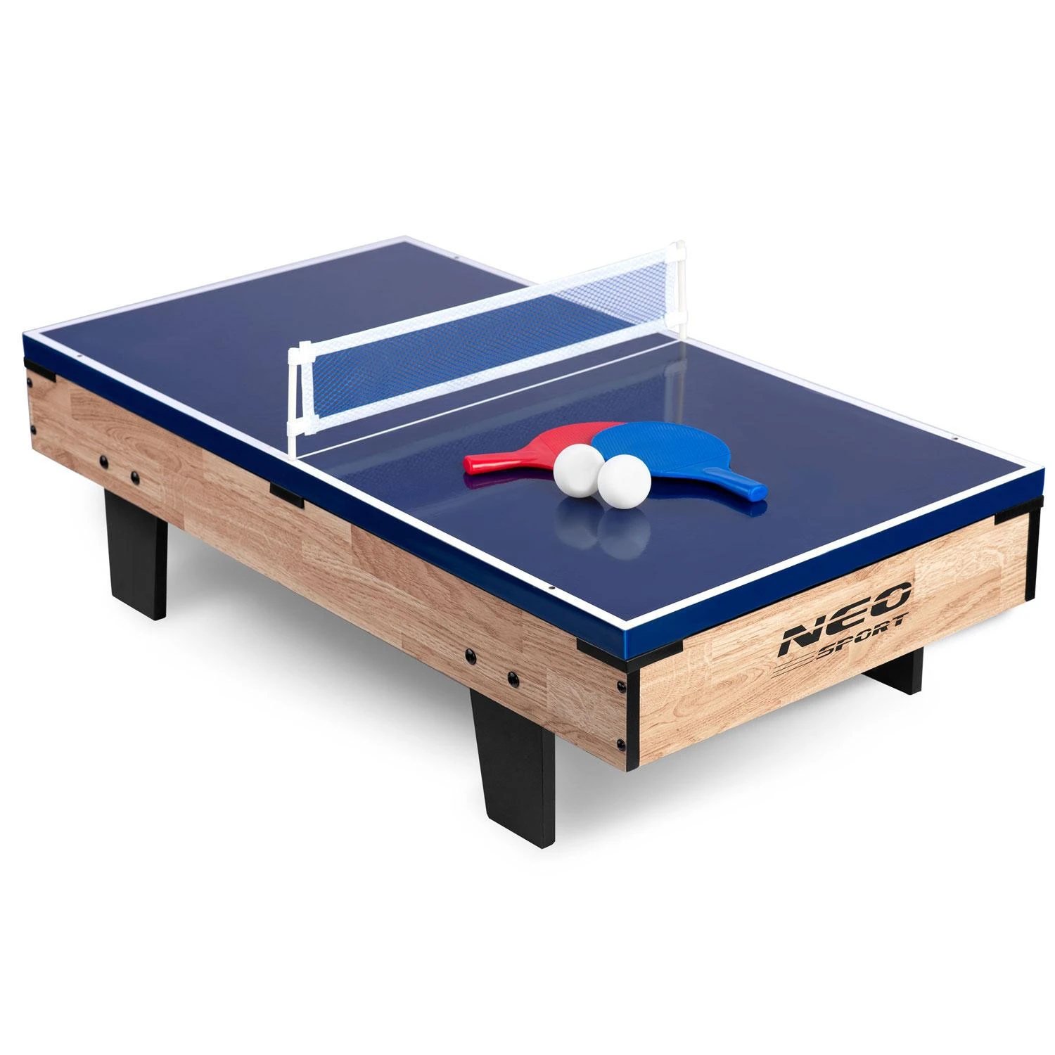 Kelių žaidimų stalas 4in1 Neo Sport NS-800 80x43x30cm medinis