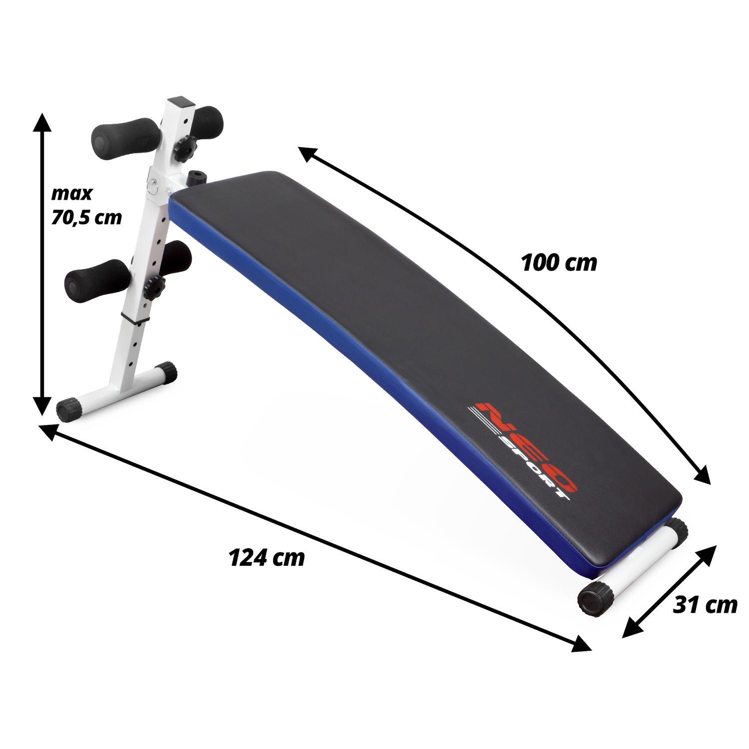 Neo-Sport NS-05 pasviręs mankštos suoliukas