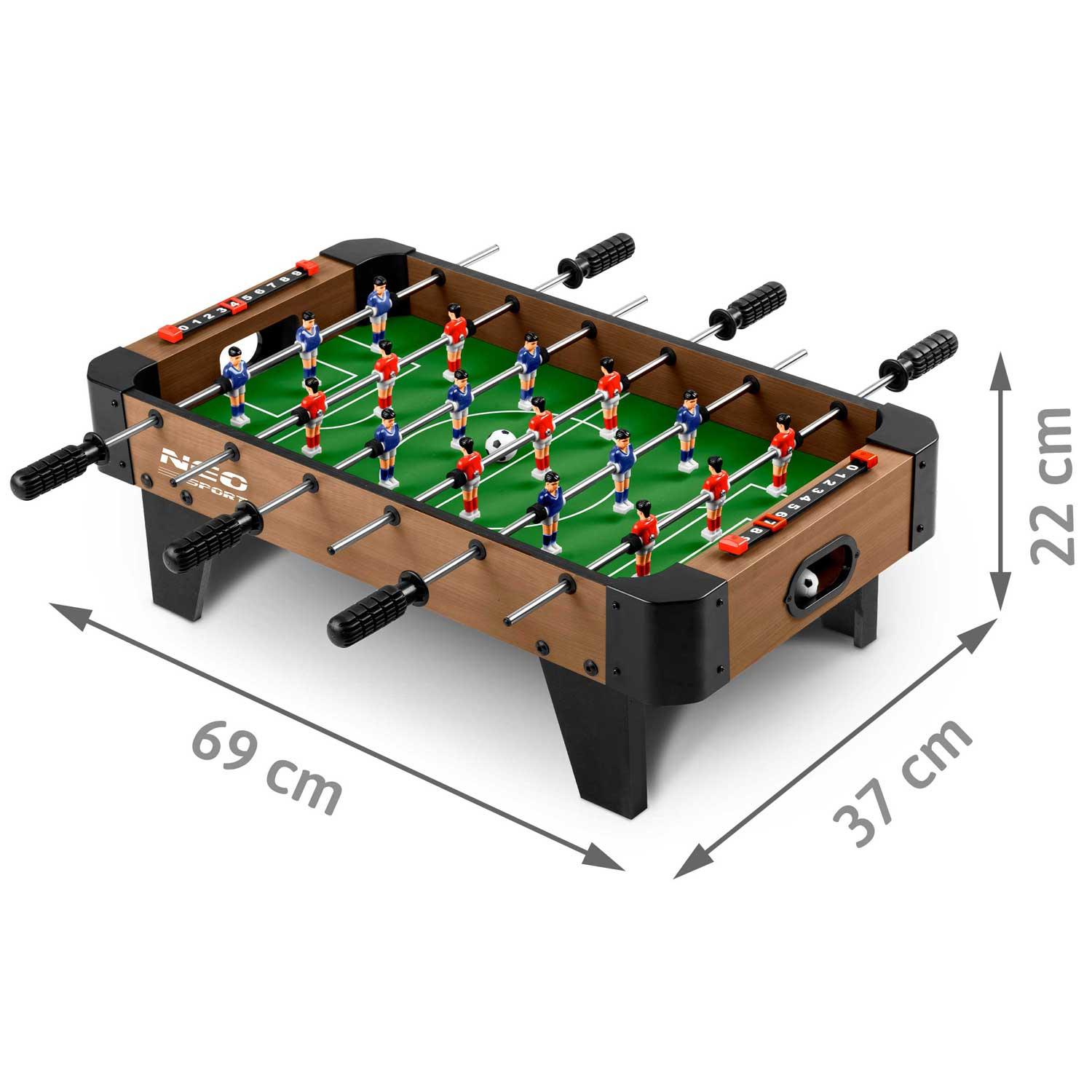 Neo-Sport NS-437 futbolo stalas, 18 žaidėjų