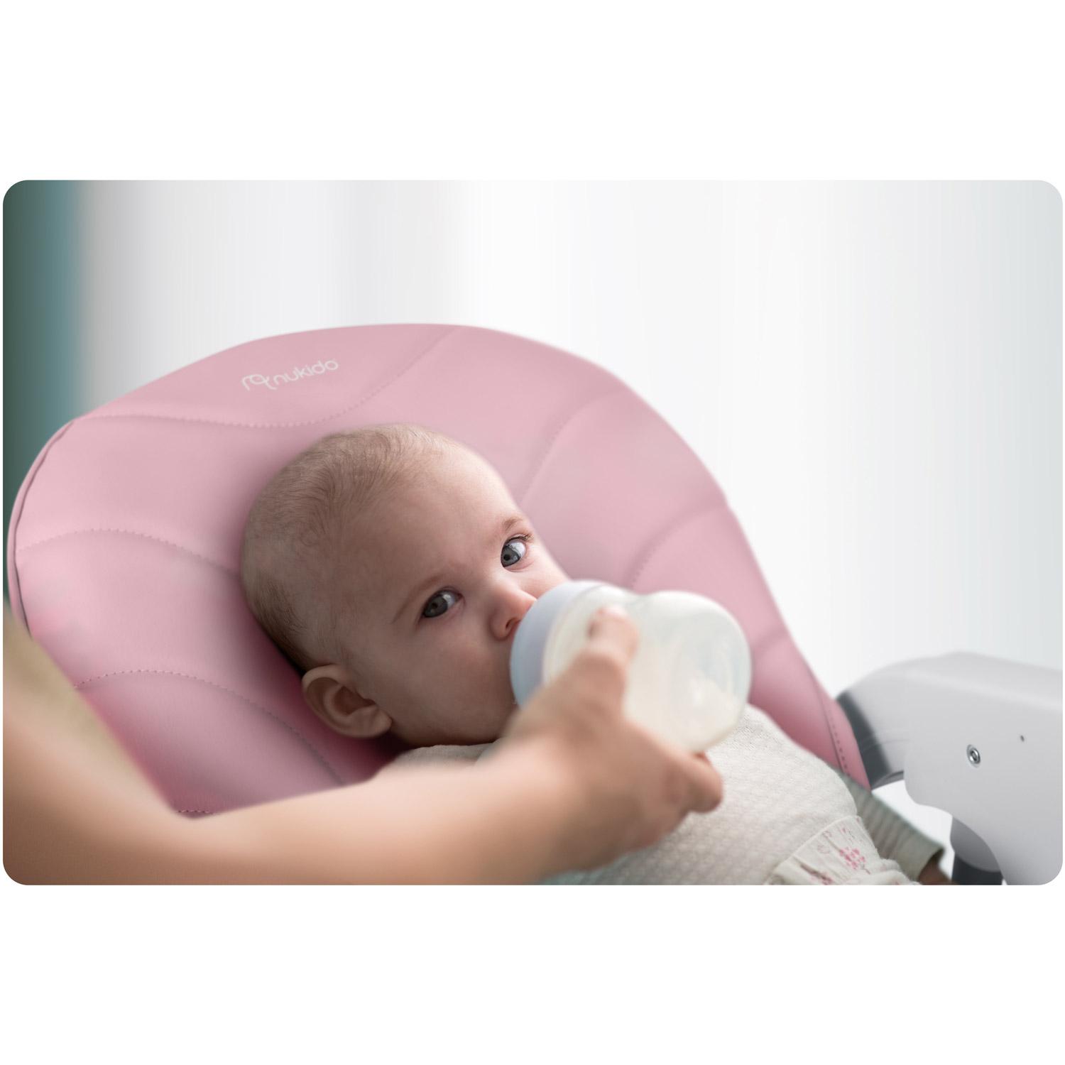 Maitinimo kėdutė Nukido Tulo, rožinė