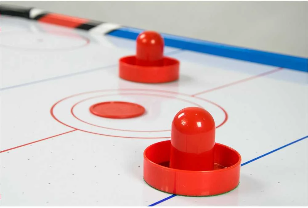 Apsauginiai atmušėjai ir diskai Air Hockey Neo-Sport stalo žaidimui