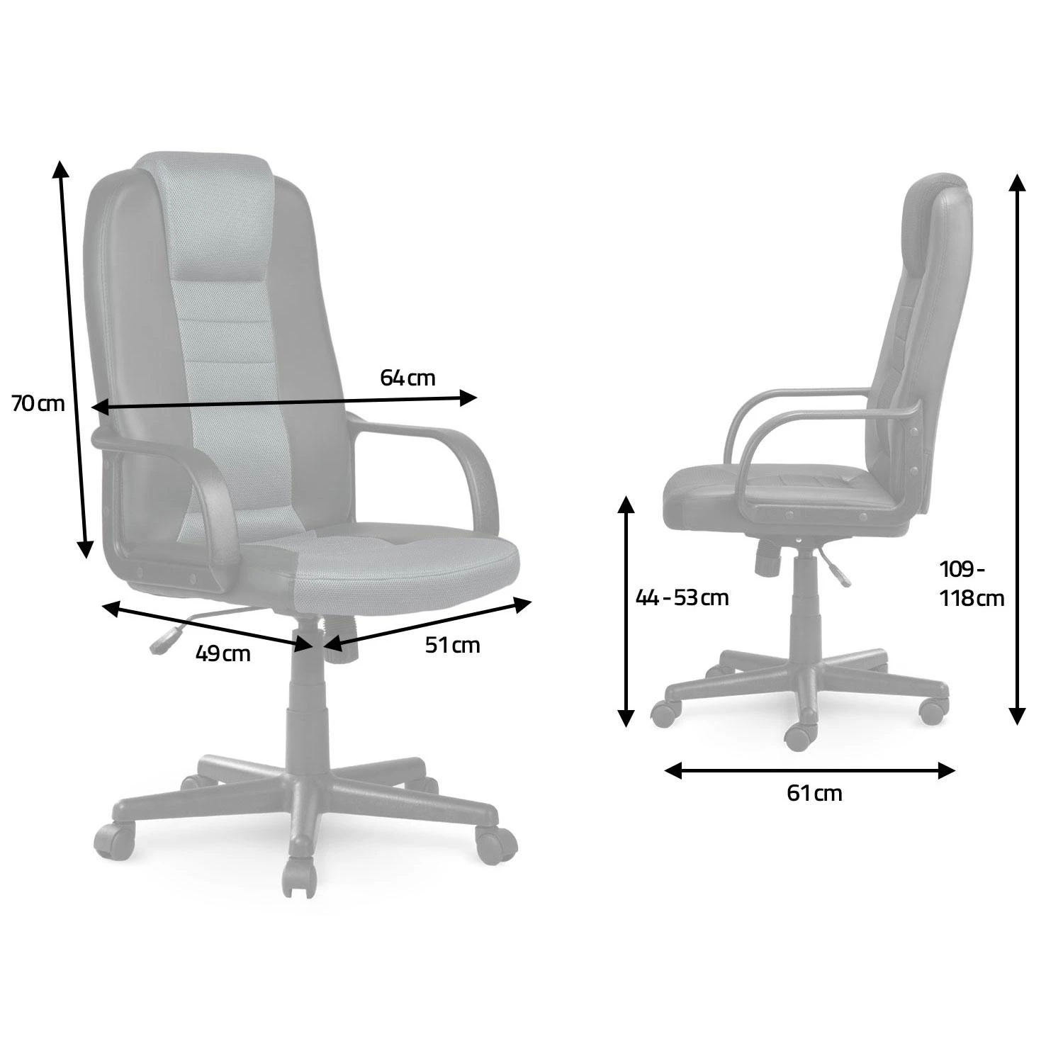 Sofotel Biuro kėdė, oda ir mikro tinklelis, ergonomiškas dizainas, juoda ir pilka, reguliuojamo aukščio biuro kėdė, patogi kompiuterio kėdė